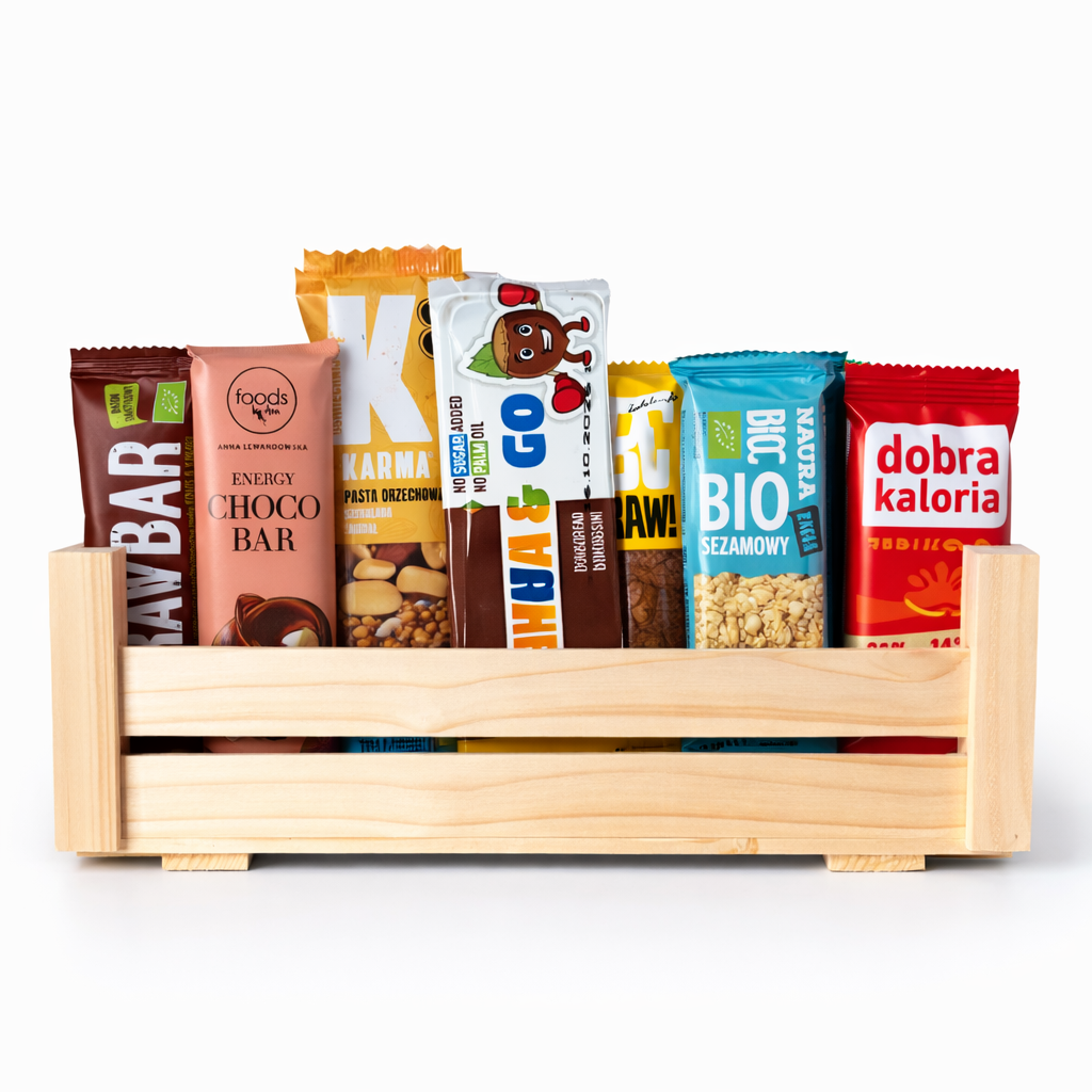 Zdrowe przekąski do biura - Zestaw firmowy 80 przekąsek