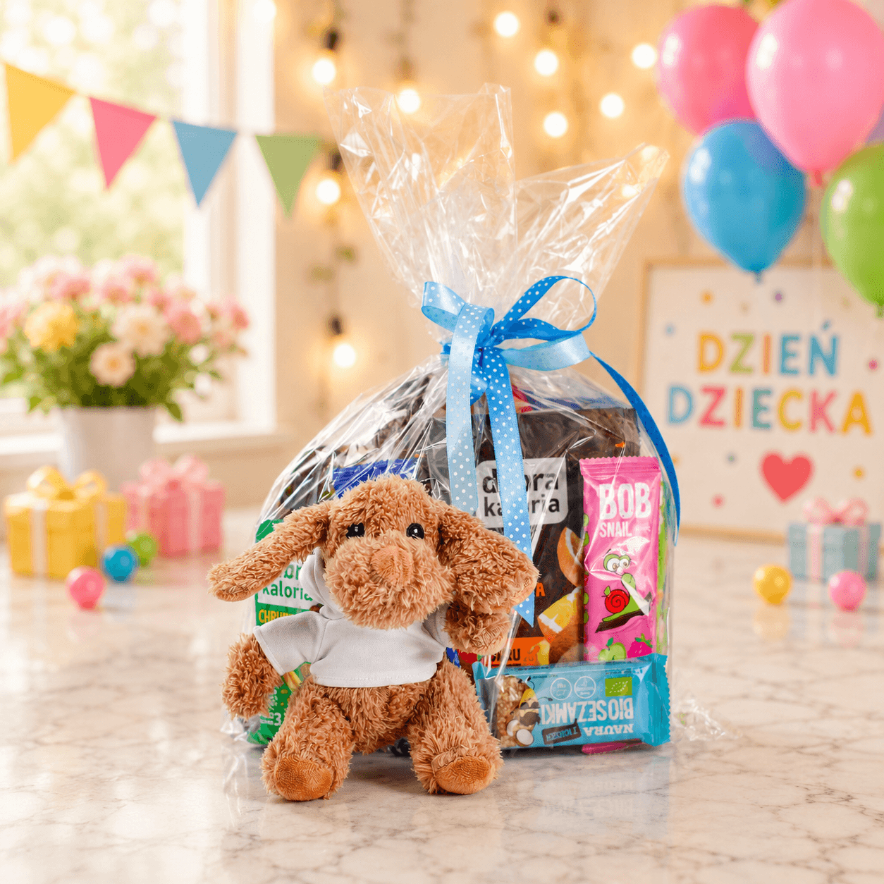 Zestaw prezentowy zdrowe przekąski na dzień dziecka #2