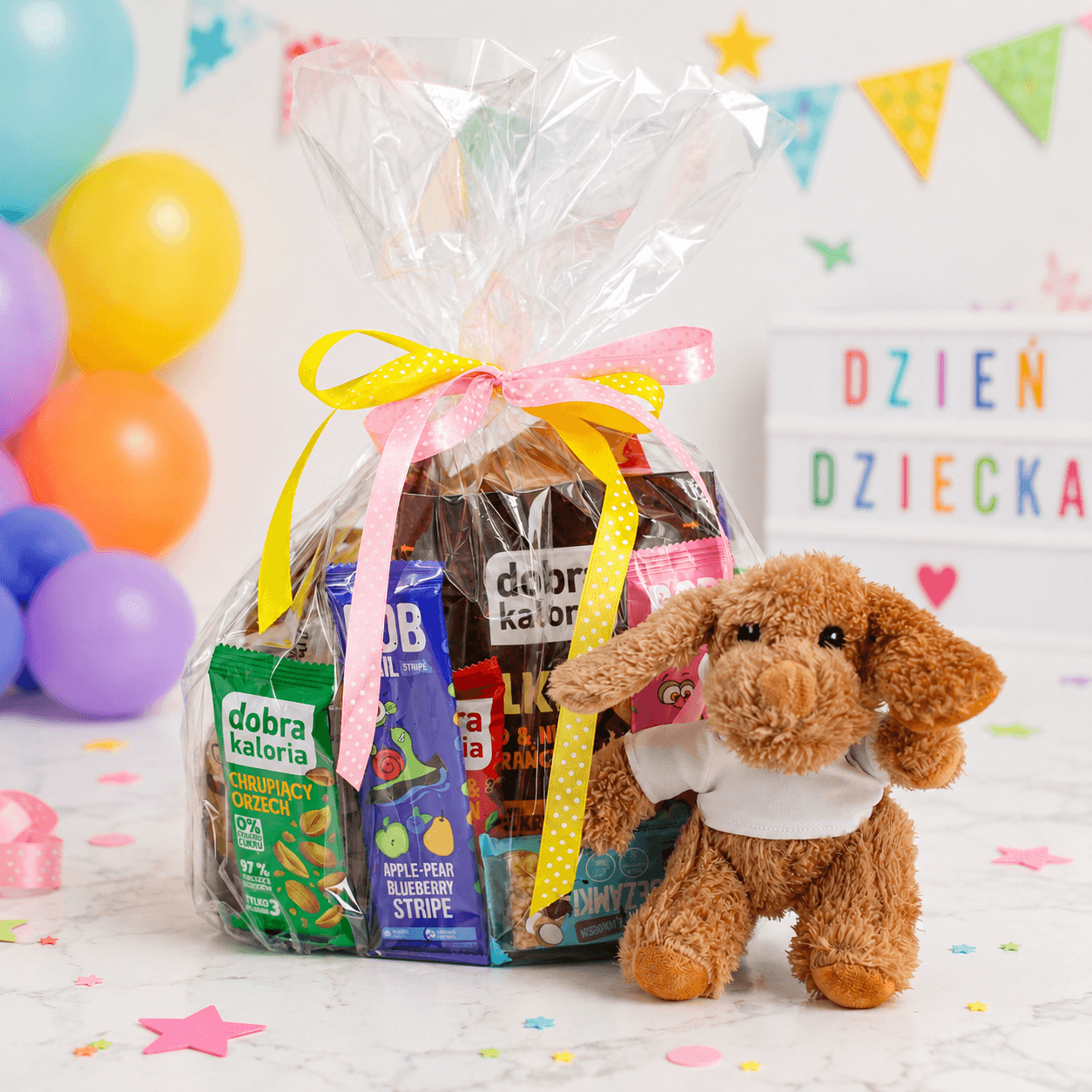 Zestaw prezentowy zdrowe przekąski na dzień dziecka #3