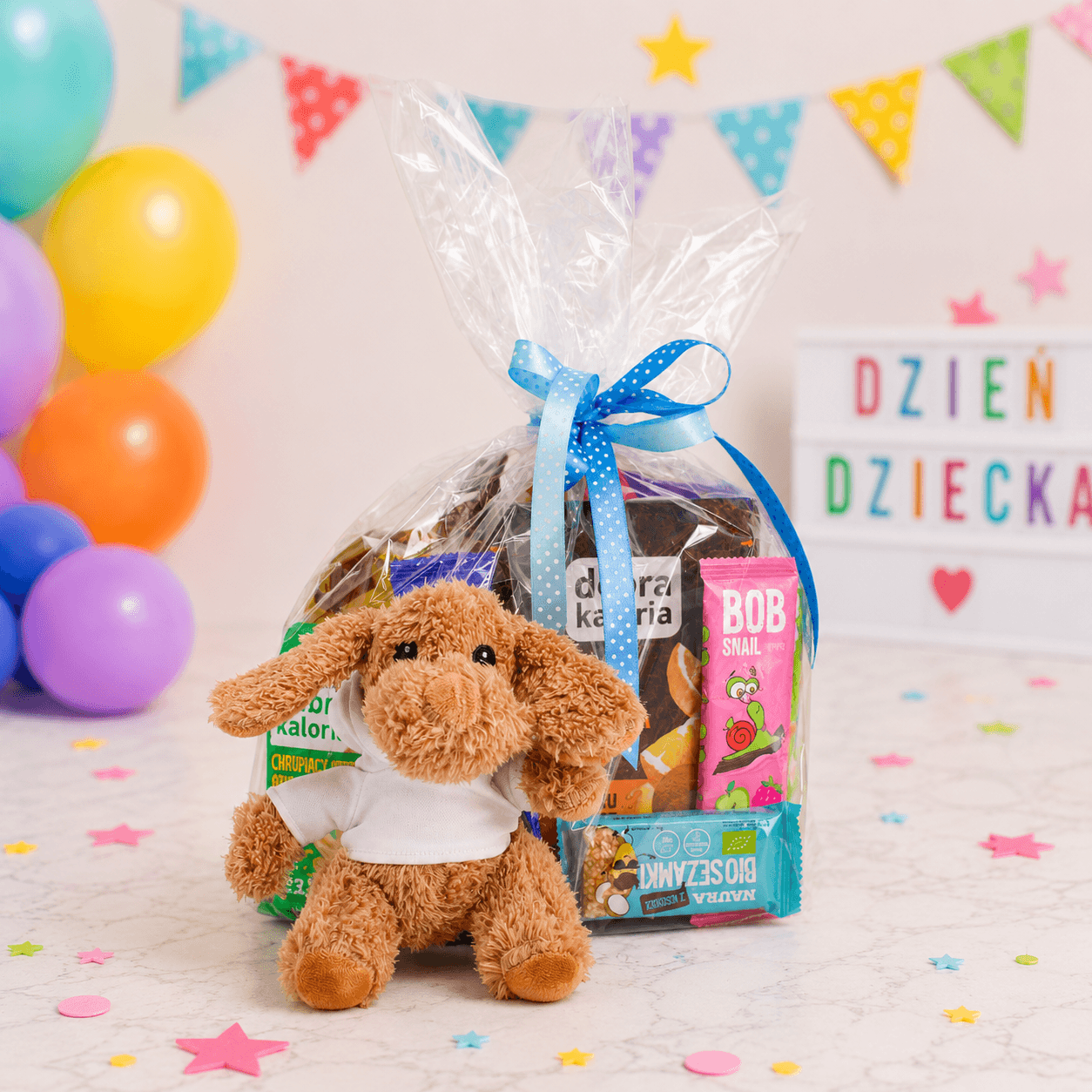 Zestaw prezentowy zdrowe przekąski na dzień dziecka #3