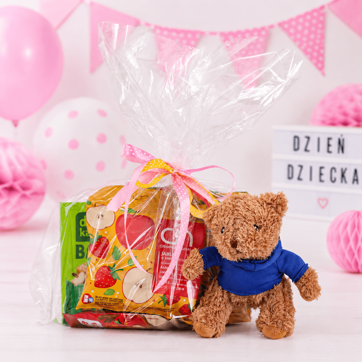 Zestaw prezentowy zdrowe przekąski na dzień dziecka #4